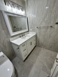 Hardwood Galleria Bathroom remodel in Huntington Beach 10