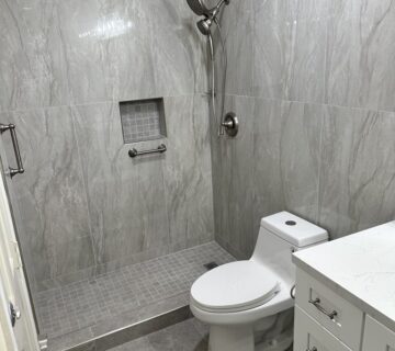 Hardwood Galleria Bathroom remodel in Huntington Beach 9