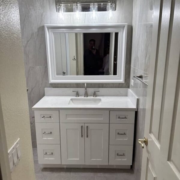 Hardwood Galleria Bathroom remodel in Huntington Beach 7 600x600